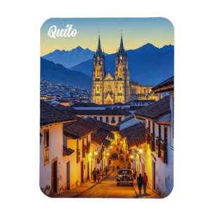 Magnet Flexible voyage à Quito Équateur