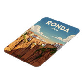 Magnet Flexible Voyage à Ronda en Espagne (Côté Gauche)