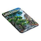 Magnet Flexible Voyage à Savannah Georgie (Côté Droit)