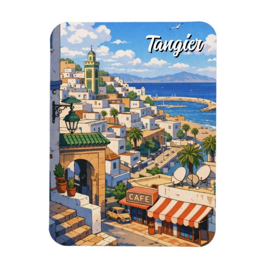 Magnet Flexible Voyage à Tanger Maroc (Vertical)