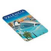 Magnet Flexible Voyage à Valence Espagne (Côté Droit)