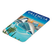 Magnet Flexible Voyage à Valence Espagne (Côté Gauche)