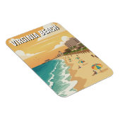 Magnet Flexible Voyage à Virginia Beach (Côté Droit)