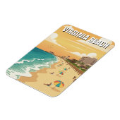 Magnet Flexible Voyage à Virginia Beach (Côté Gauche)