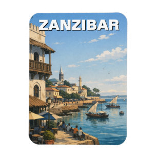 Magnet Flexible Voyage à Zanzibar en Tanzanie