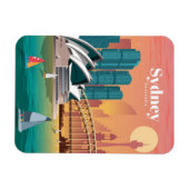 Magnet Flexible Voyage Art Voyage À Sydney Australie (Horizontal)
