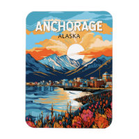 Voyage artistique vintage à Anchorage Alaska