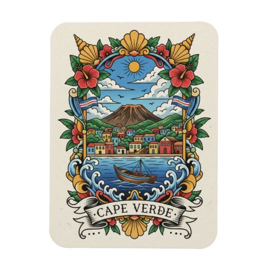 Magnet Flexible Voyage au Cap-Vert (Vertical)