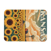 Magnet Flexible Voyage au Kansas (Horizontal)