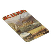 Magnet Flexible Voyage au Lac Léman (Côté Droit)