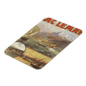 Magnet Flexible Voyage au Lac Léman (Côté Gauche)