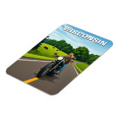 Magnet Flexible Voyage au Wisconsin (Côté Gauche)