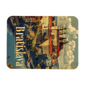 Magnet Flexible Voyage Bratislava et vintage (Horizontal)