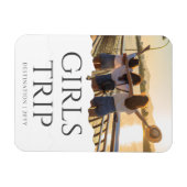 Magnet Flexible Voyage Chic Girls | Filles week-end Photo (Horizontal)