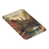 Magnet Flexible Voyage dans le quartier historique de Frederick da (Côté Droit)