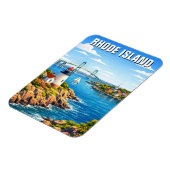 Magnet Flexible Voyage dans le Rhode Island (Côté Gauche)