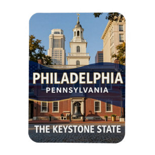 Magnet Flexible Voyage dans l'héritage colonial de Philadelphie