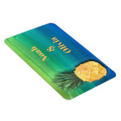 Magnet Flexible Voyage de croisière ananas Stateroom Porte Monogra (Côté Droit)