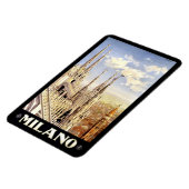 Magnet Flexible Voyage de Milan Vintage (Côté Gauche)