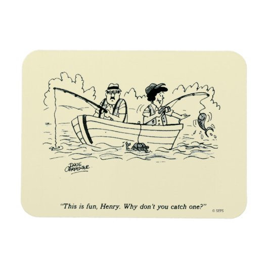 Magnet Flexible Voyage de pêche (Horizontal)