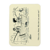 Magnet Flexible Voyage de pêche (Vertical)