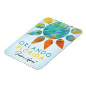 Magnet Flexible Voyage de soleil d'Orlando la Floride (Côté Gauche)