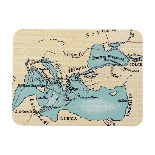 MAGNET FLEXIBLE VOYAGE DES ARGONAUTS (Horizontal)