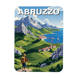 Magnet Flexible Voyage en Abruzzes Italie