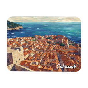 Magnet Flexible Voyage en Croatie Dubrovnik