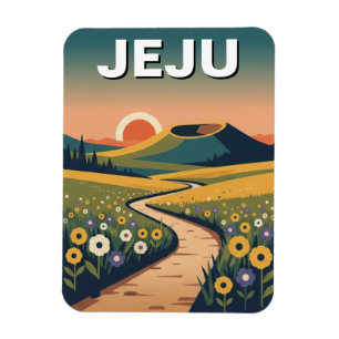 Magnet Flexible Voyage en île de Jeju Corée du Sud