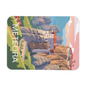 Magnet Flexible Voyage en Météore Grèce (Horizontal)