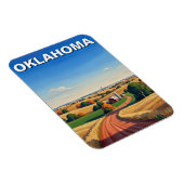 Magnet Flexible Voyage en Oklahoma (Côté Droit)