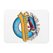 Magnet Flexible Voyage & Explore Fabulous Santorini (Horizontal)