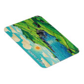 Magnet Flexible Voyage Îles Féroé Danemark (Côté Droit)
