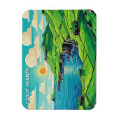 Magnet Flexible Voyage Îles Féroé Danemark (Vertical)