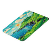 Magnet Flexible Voyage Îles Féroé Danemark (Côté Gauche)