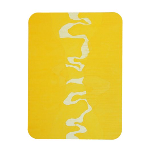 Magnet Flexible Voyage jaune (Vertical)