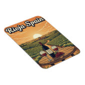 Magnet Flexible Voyage La Rioja Espagne (Côté Droit)
