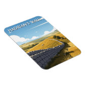 Magnet Flexible Voyage le long du mur d'Hadrien (Côté Droit)