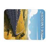 Magnet Flexible Voyage le long du mur d'Hadrien (Horizontal)