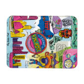 Magnet Flexible Voyage mondial - Hong Kong (Horizontal)