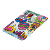 Magnet Flexible Voyage mondial - Hong Kong (Côté Gauche)