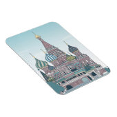 Magnet Flexible Voyage Russie Moscou (Côté Droit)