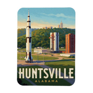 Magnet Flexible Voyage spatial à Huntsville Alabama