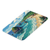 Magnet Flexible Voyage sur la côte de l'Oregon (Côté Gauche)