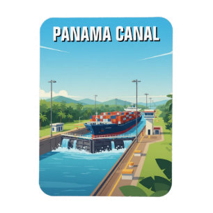 Magnet Flexible Voyage sur le canal de Panama