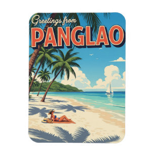 Magnet Flexible Voyage sur l'île de Panglao aux Philippines
