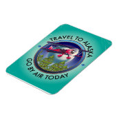 Magnet Flexible Voyage vers l'Alaska (Côté Gauche)