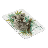 Magnet Flexible Voyage vintage Australie Koala (Côté Droit)