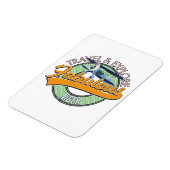 Magnet Flexible voyager explorer fabuleux logo Niger (Côté Gauche)